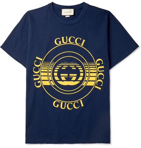 gucci blue king cobra shirt|Gucci jersey t shirt.